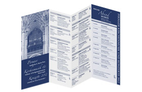 Kirchenmusikflyer