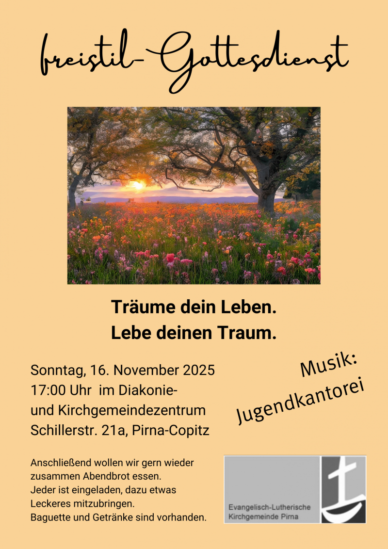Freistilgottesdienst November 2025