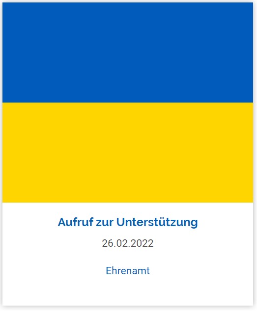 Unterstützungsmöglichkeiten