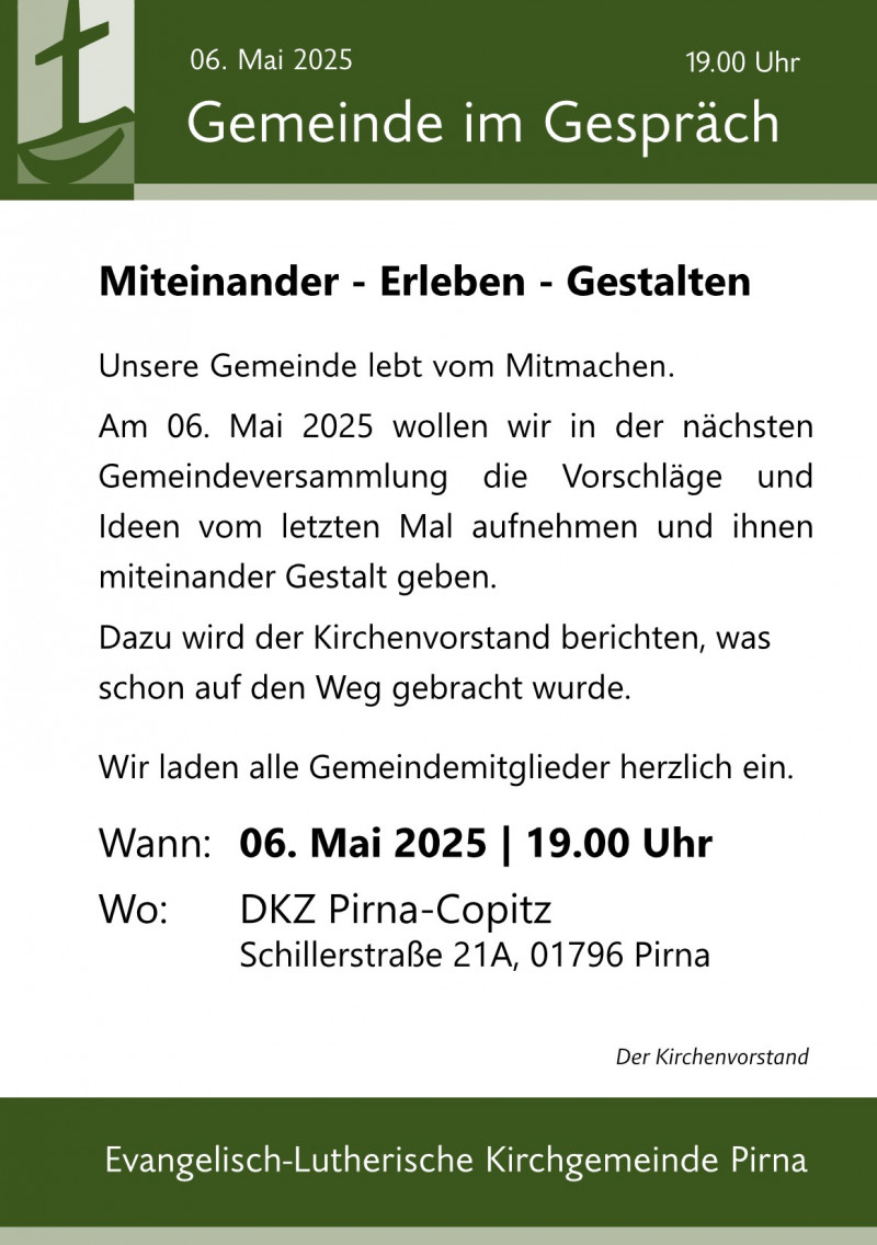 Gemeindeversammlung