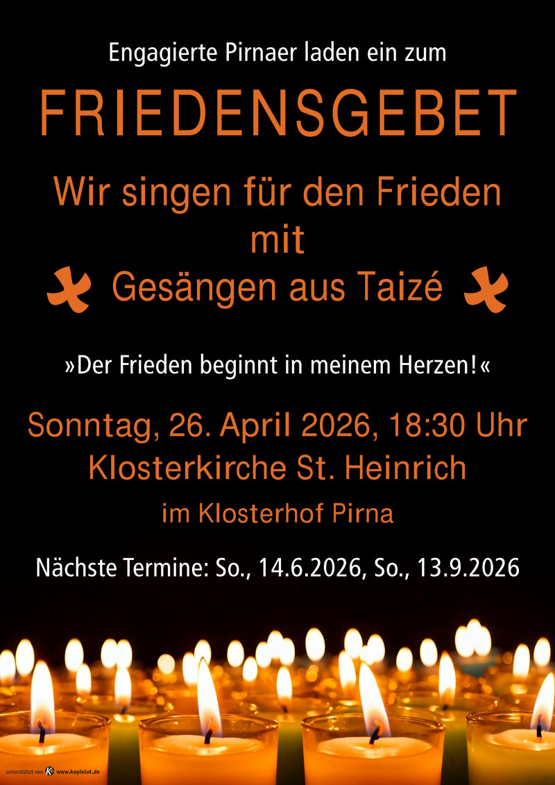 Taize-Friedensgebet April